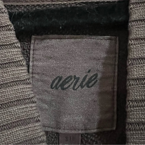 Aerie Down To Earth Henley Hoodie Size Small - Picture 5 of 5